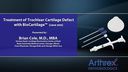 Treatment of Trochlear Cartilage Defect with BioCartilage™ (case one)